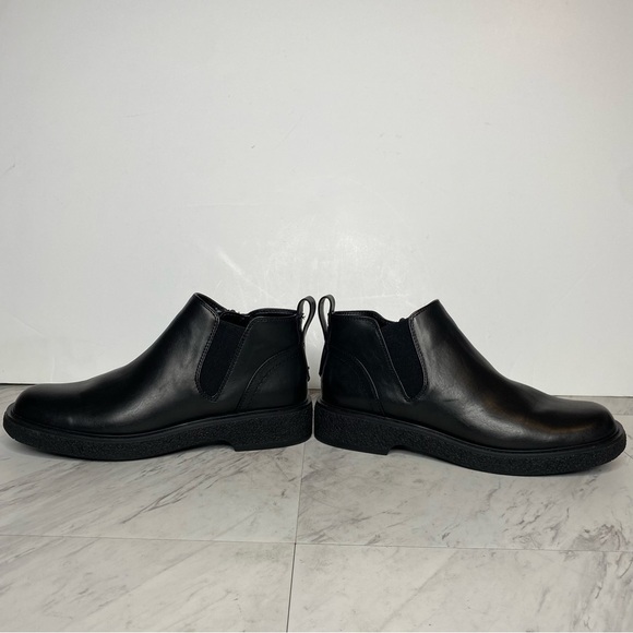 New! Franco Sarto Jellisa Black Faux Leather Bootie 9 1/2 - Picture 6 of 12